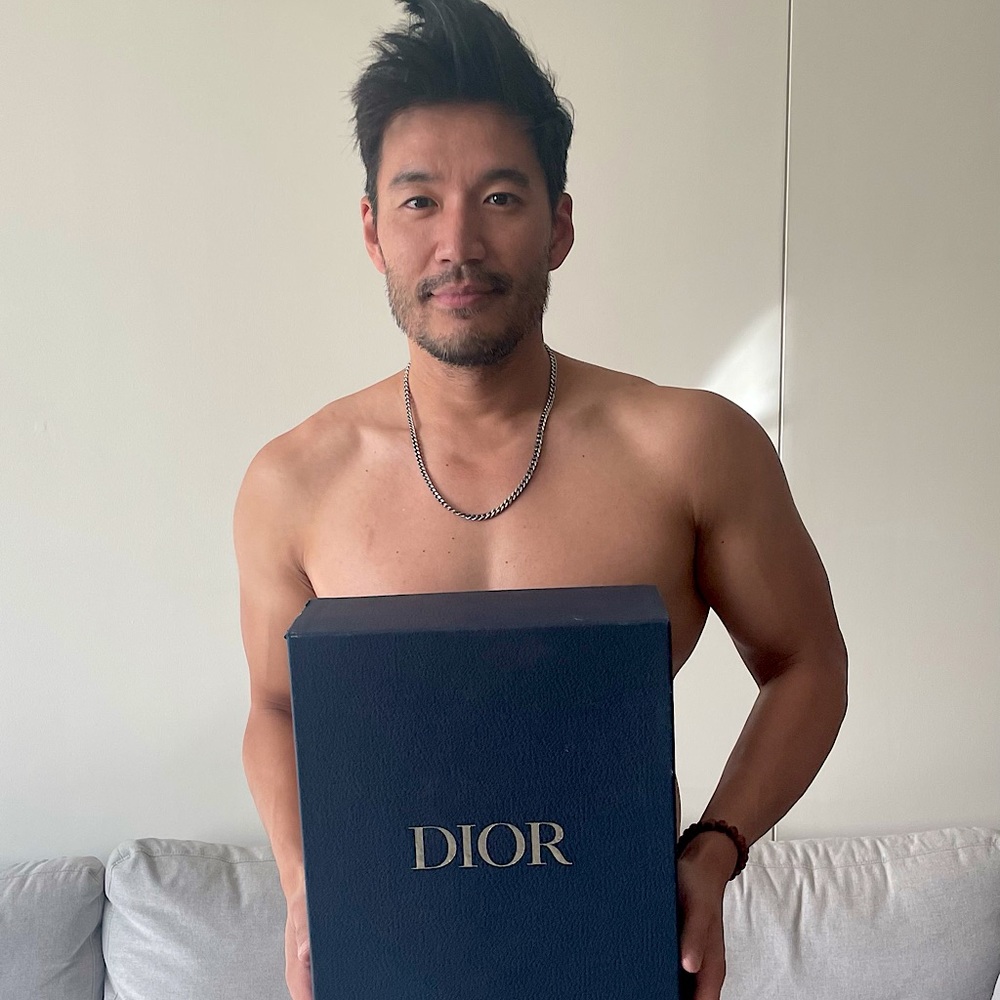 Kevin's DIOR Shoe Box from Bling Empire Season 1 *WILL SIGN*